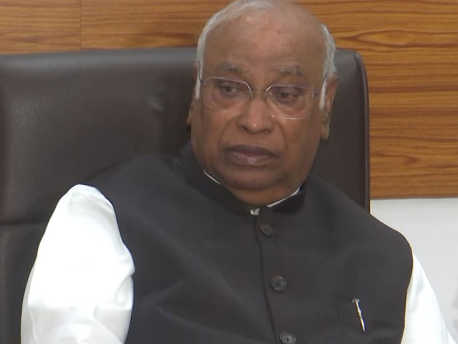 Congress chief Mallikarjun Kharge (Photo/ANI)