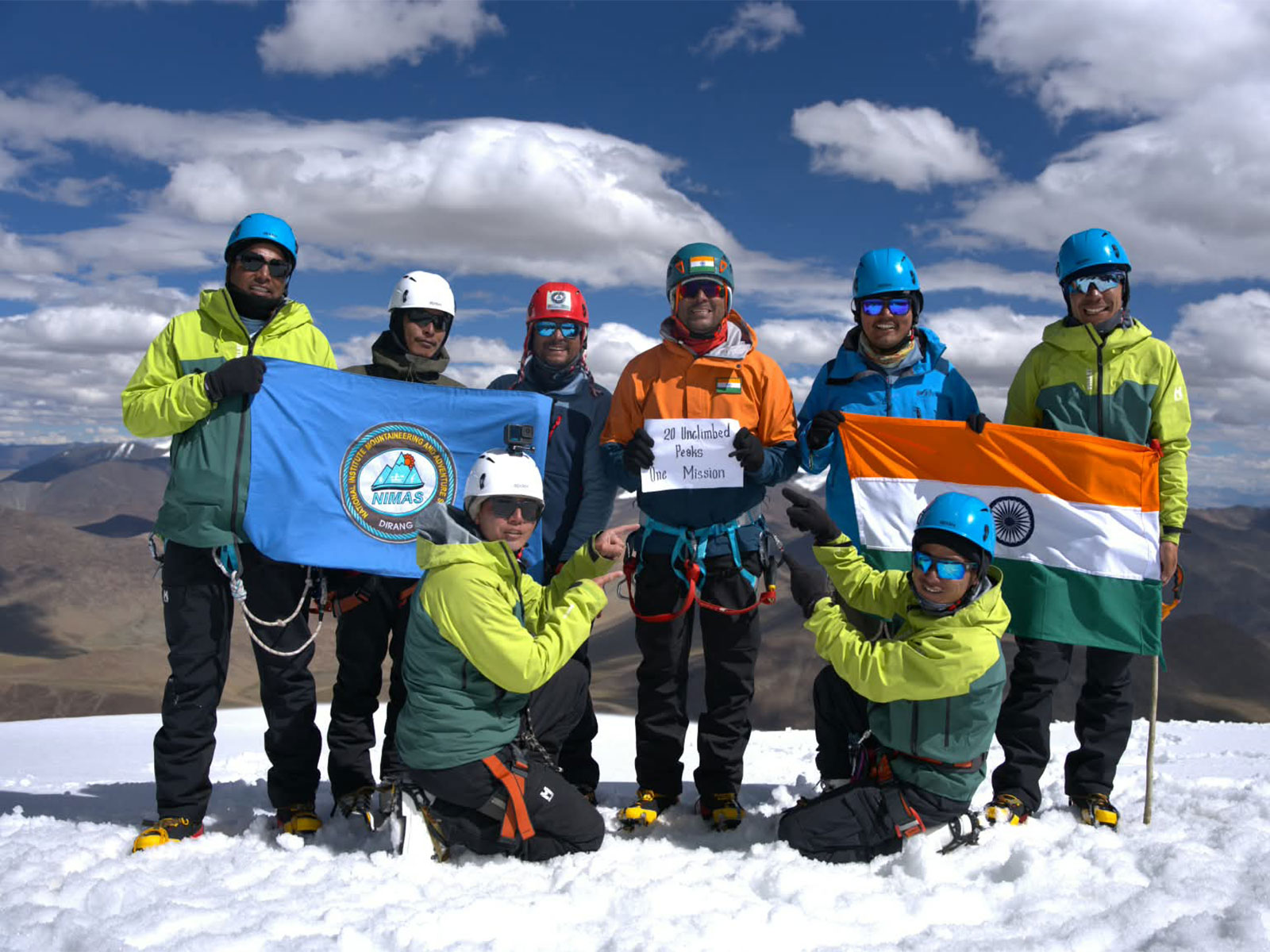 The National Institute of Mountaineering and Adventure Sports (NIMAS) has made history. (Photo: NIMAS)