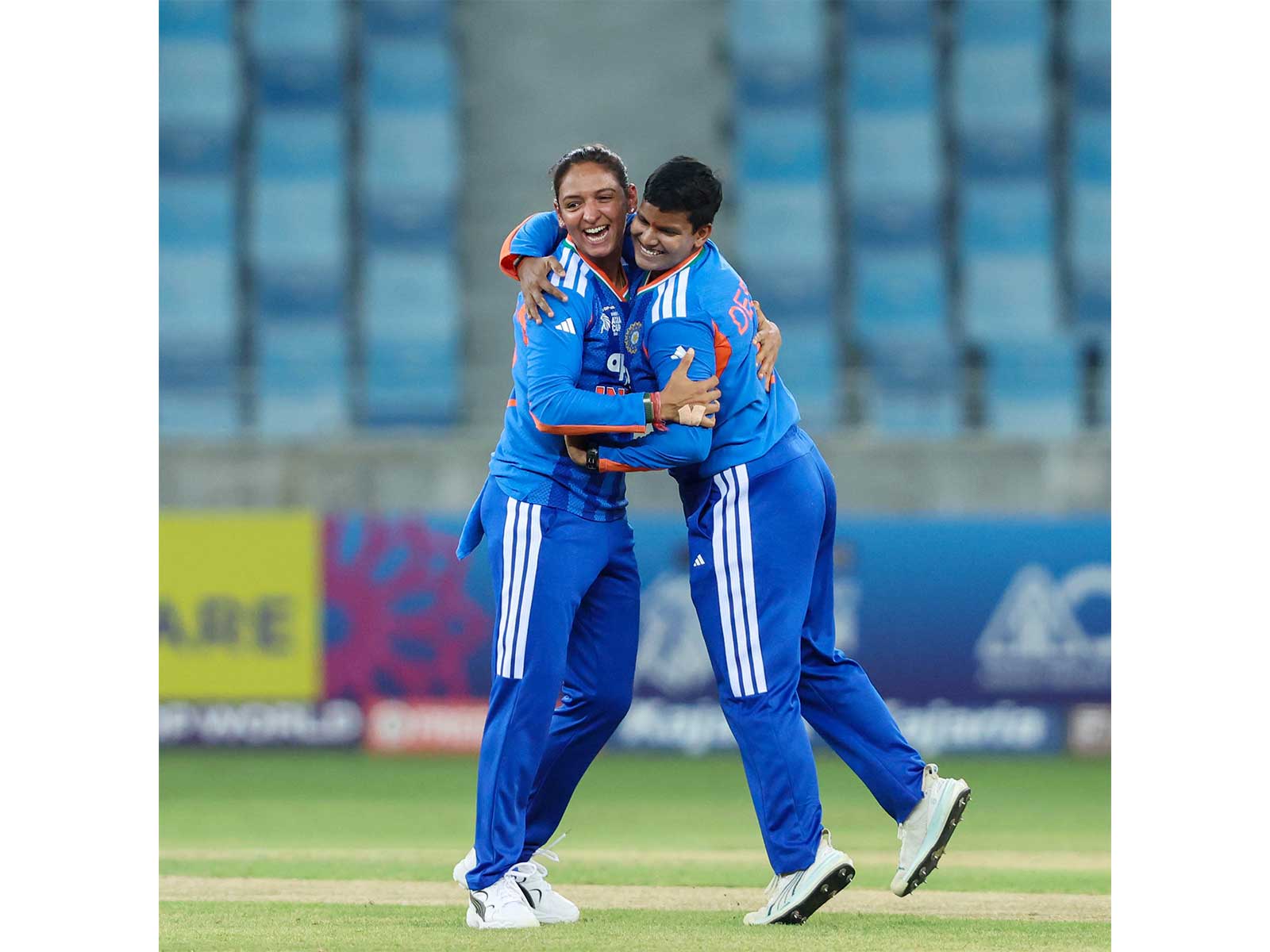 Harmanpreet Kaur and Deepti Sharma. (Photo:X/@BCCIWomen) 