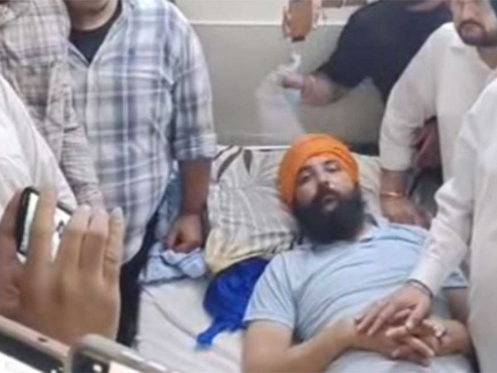 Mohanjit Singh admitted at Sangrur Civil Hospital (File Photo/ANI)