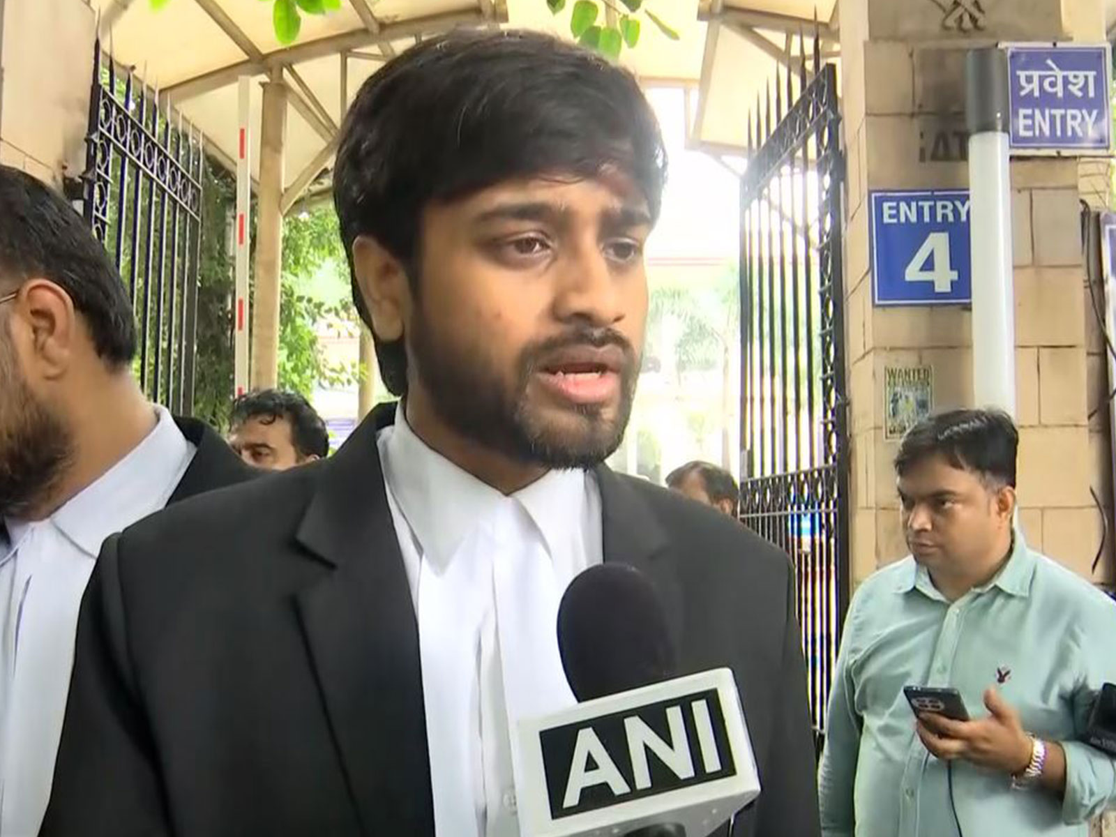 Rishav Ranjan, Counsel For activist Nishu Azad (Photo/ANI)