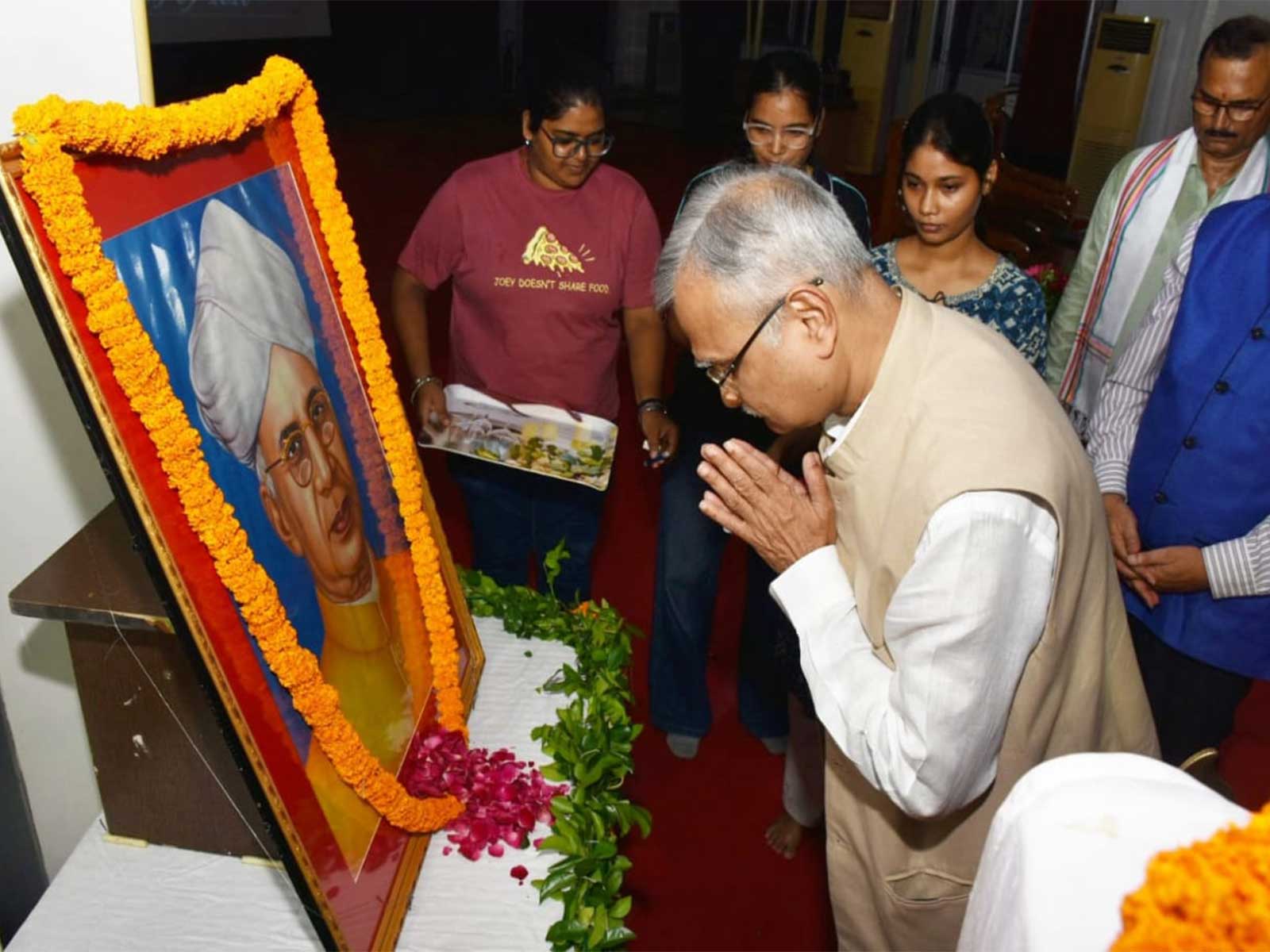 Teacher's Day celebration at BHU (Photo/ANI)