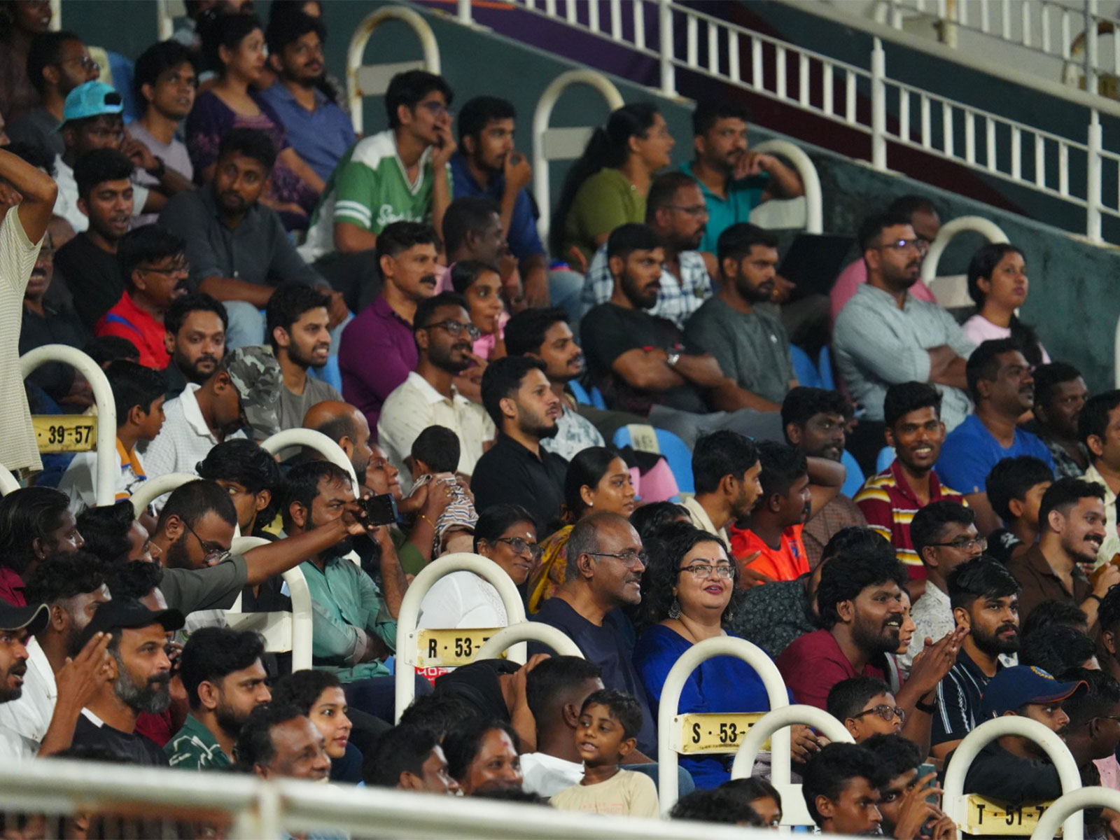 Spectators at the Greenfield International Stadium during KCL final (Photo: KCA)