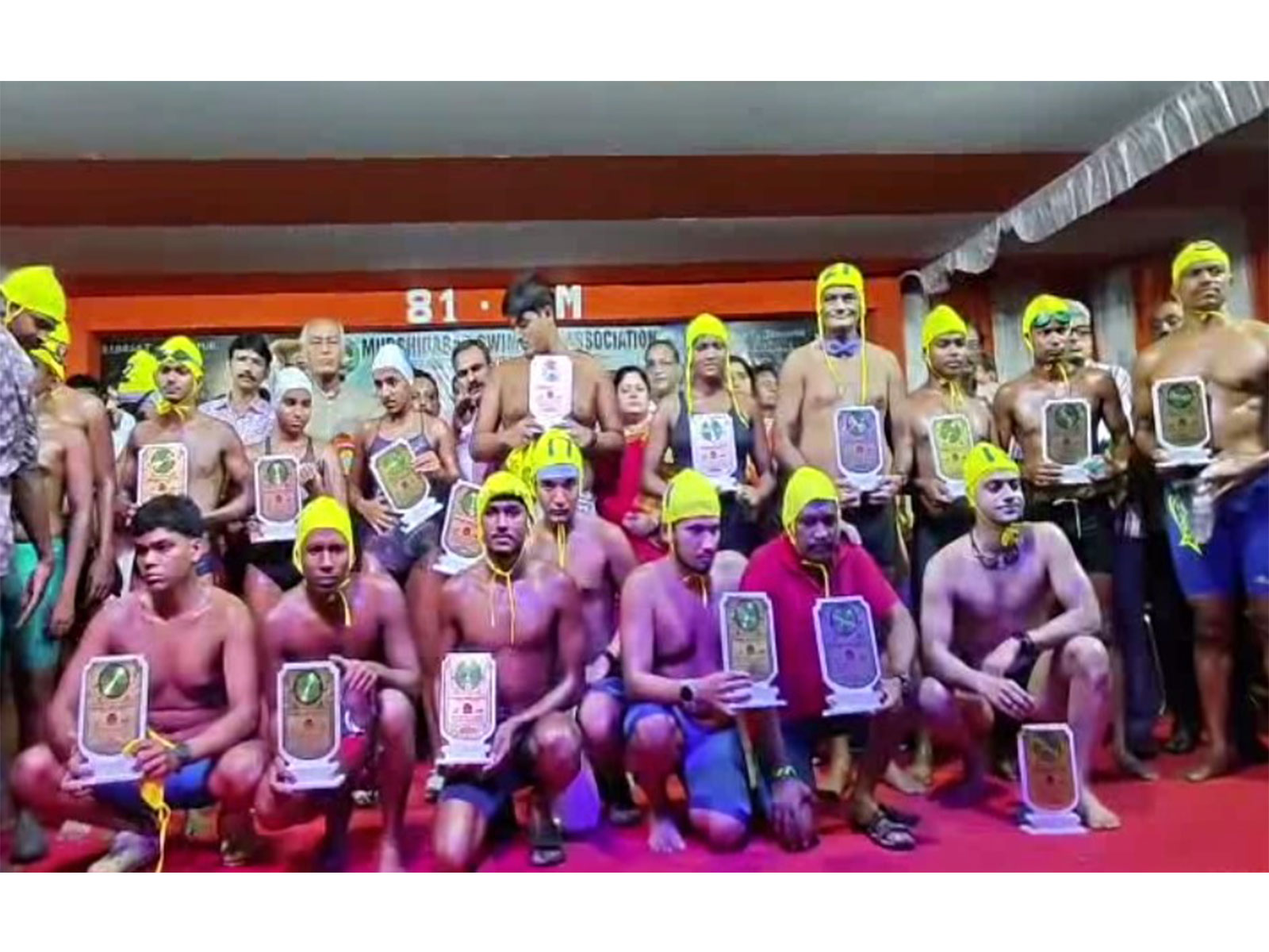 27 swimmers take part in 80th edition of the World’s Longest National Open Water Swimming Competition 2026 (Photo: ANI)
