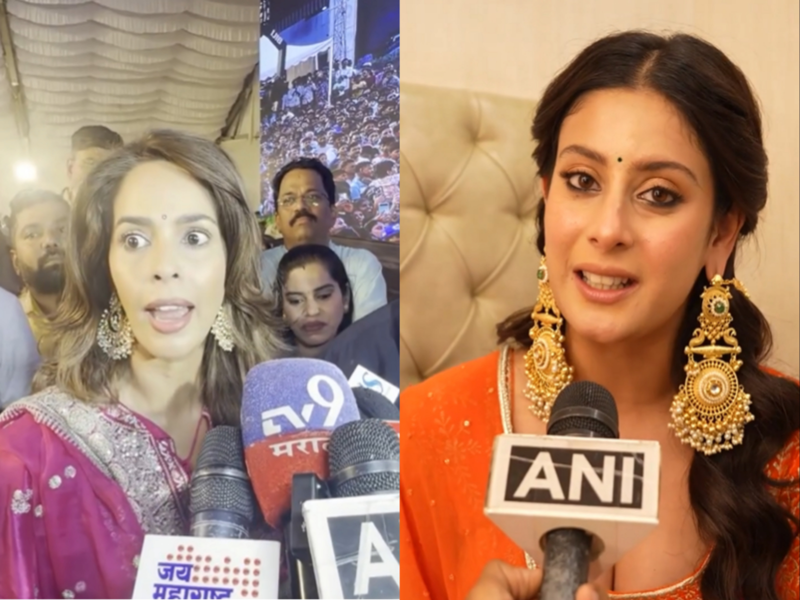 Mallika Shehrawat, Isha Malviya (Photo/ANI)