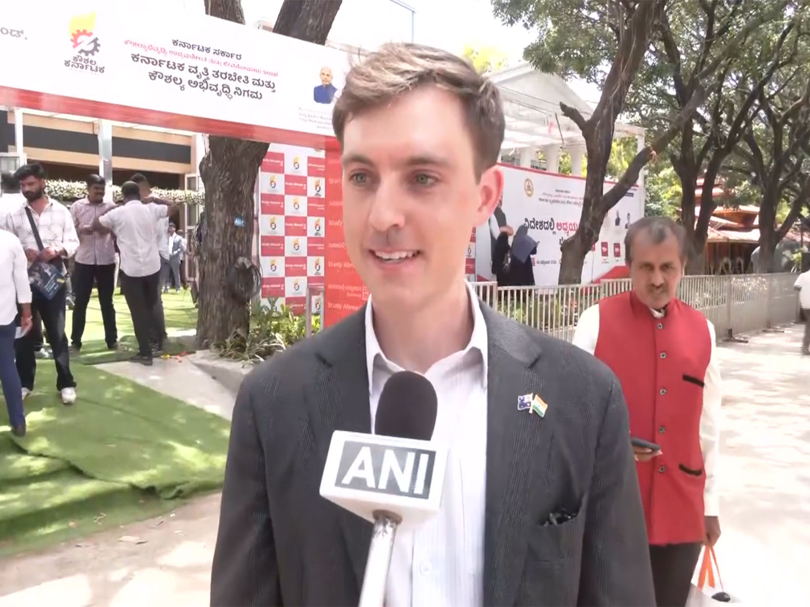 Steven Connolly, Acting Consul General of Australia in Bengaluru (Photo/ANI)