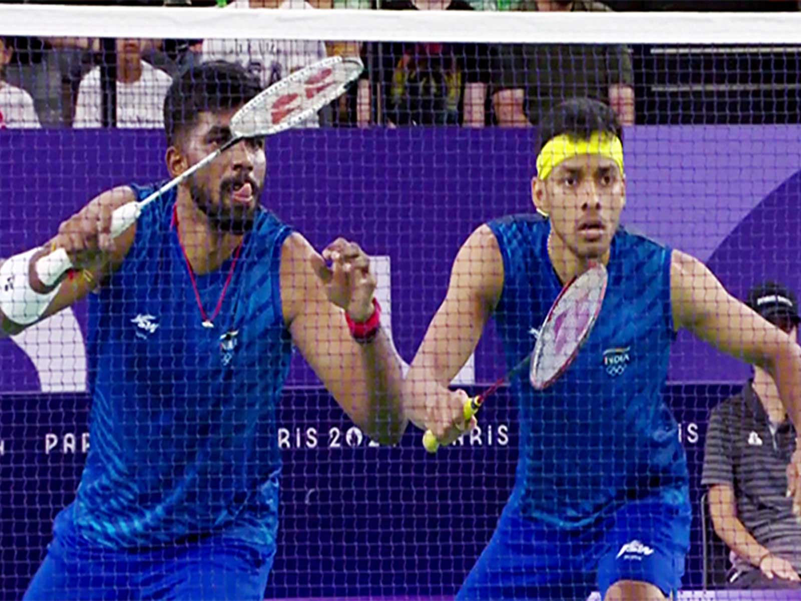Indian doubles pair of Satwiksairaj Rankireddy and Chirag Shetty. (Photo: ANI)
