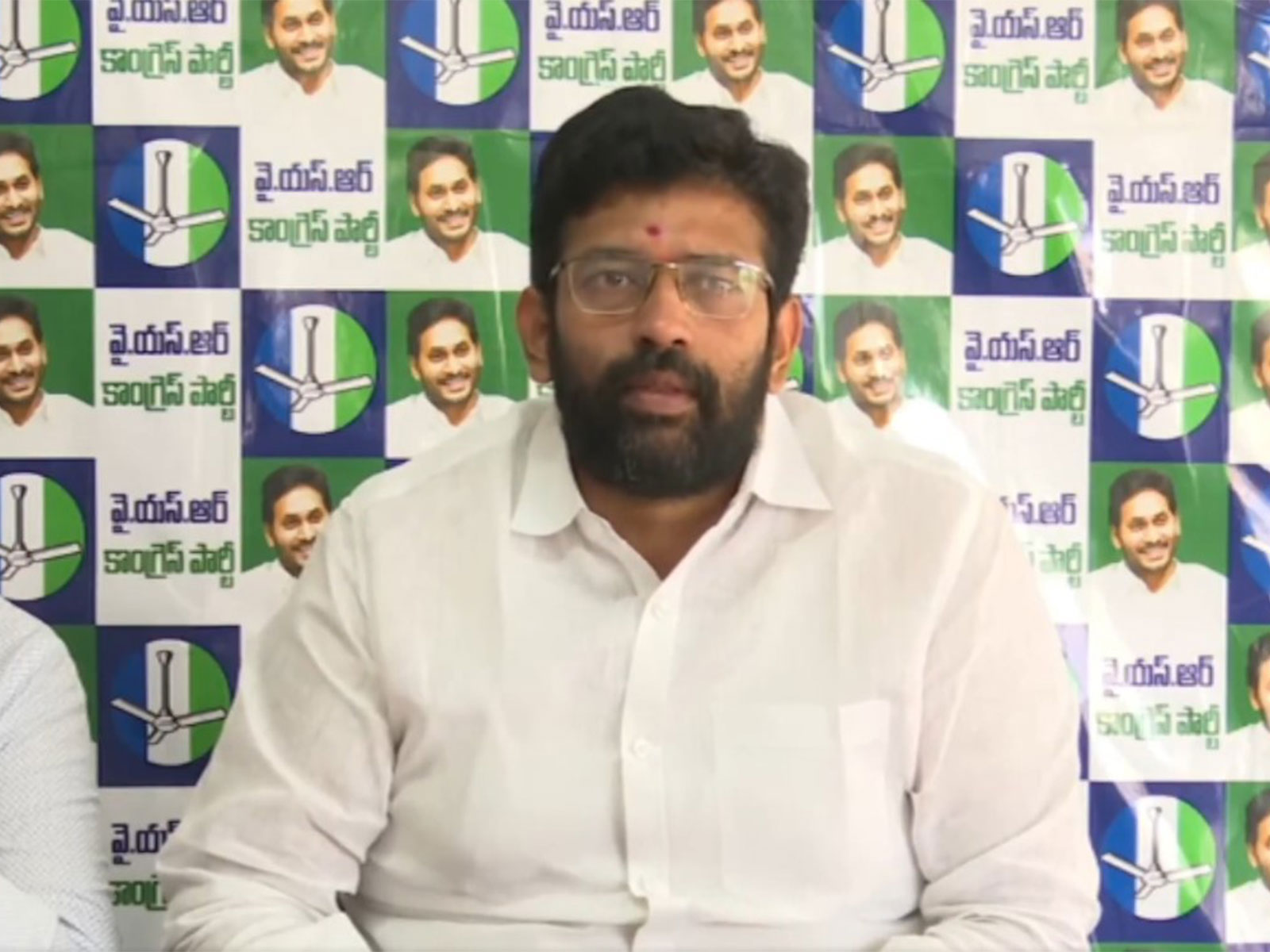 YSRCP Youth Wing President Jakkampudi Raja (Photo/ANI)