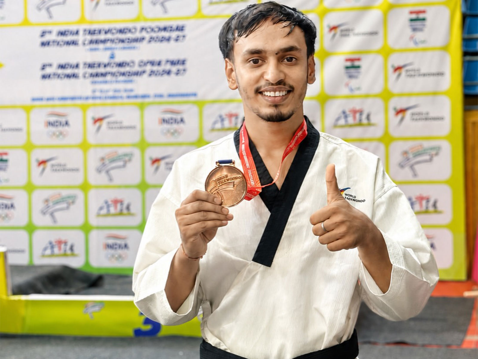 Gopalganj's taekwondo player Bhawani Singh. (Photo: Instagram / Bhawani Singh)