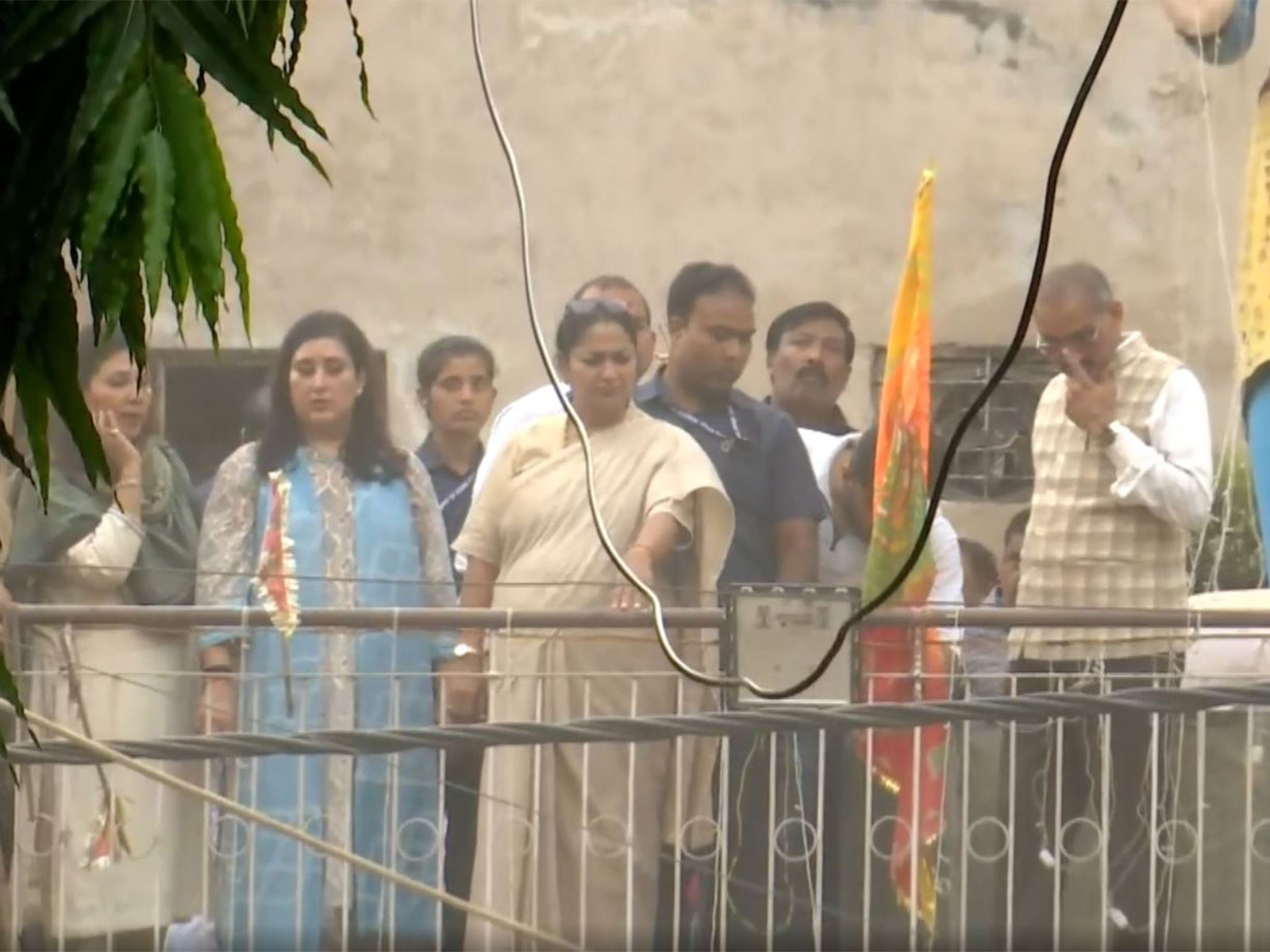 Delhi Chief Minister Rekha Gupta reached the site where building was collapsed (Photo/ANI)