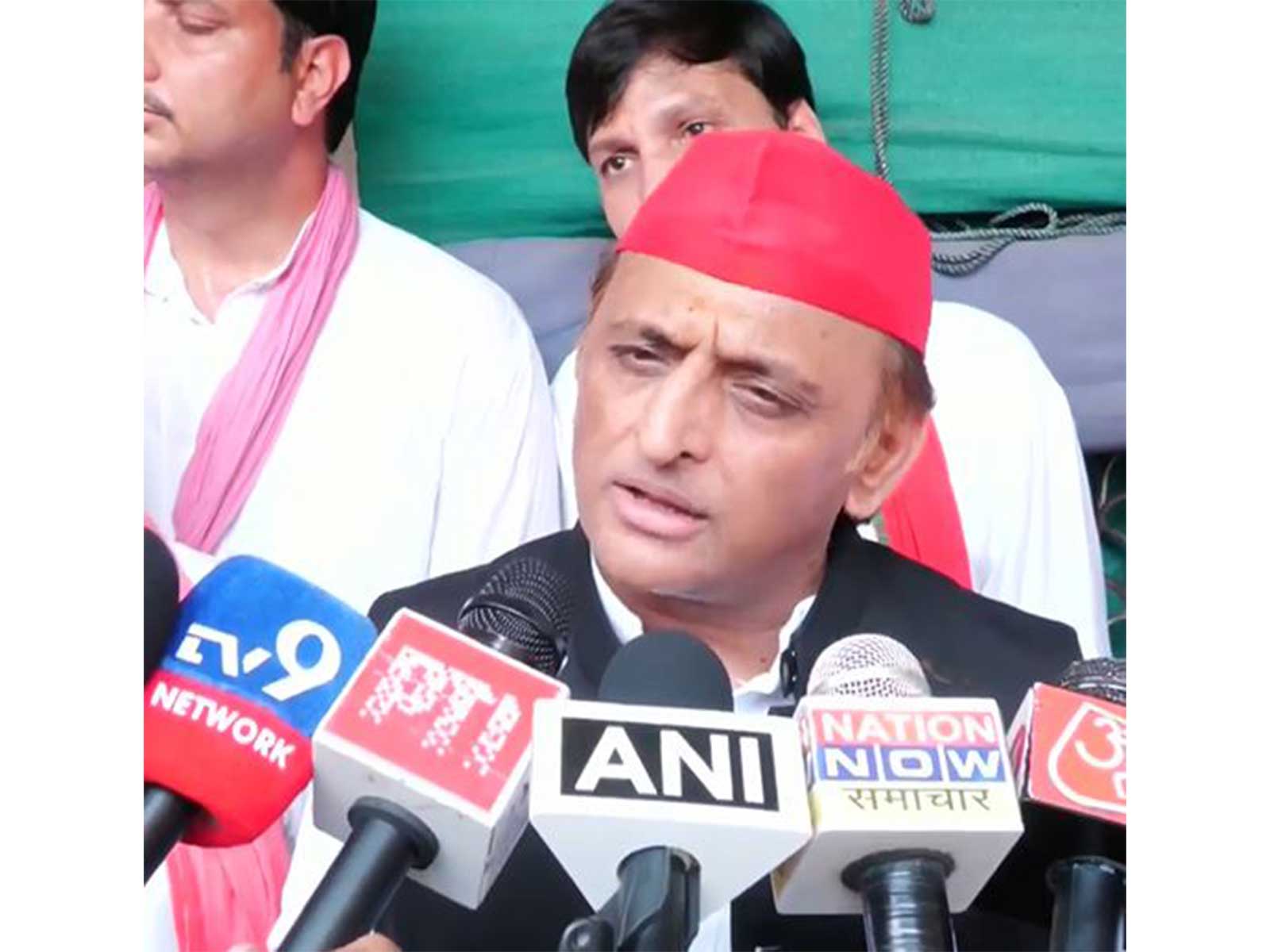 Samajwadi Party (SP) chief Akhilesh Yadav (Photo/ANI)