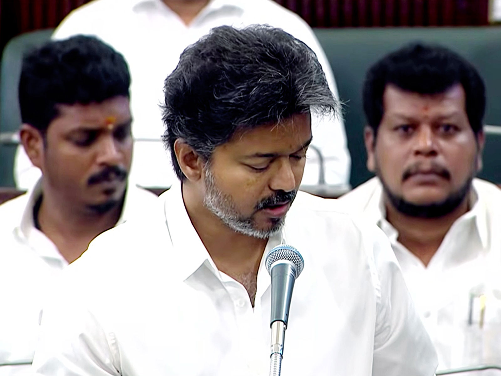 Tamil Nadu Chief Minister C Joseph Vijay (File Photo/ANI)