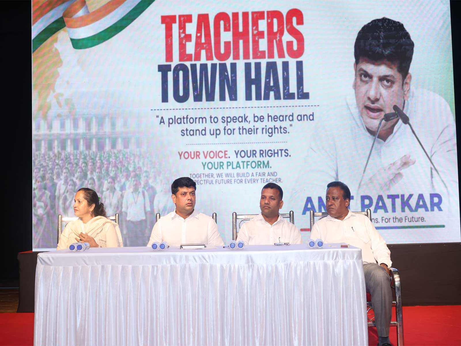 Amit Patkar with others at the event (Photo/ANI)