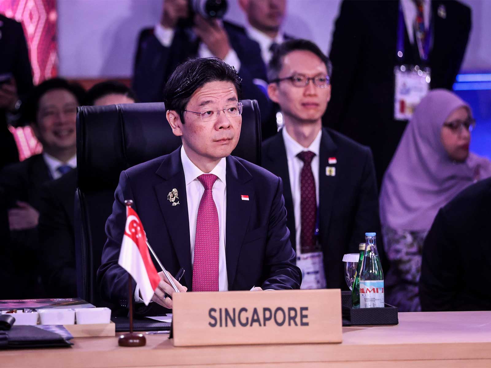 Singapore Prime Minister Lawrence Wong (Photo/X@LawrenceWongST)
