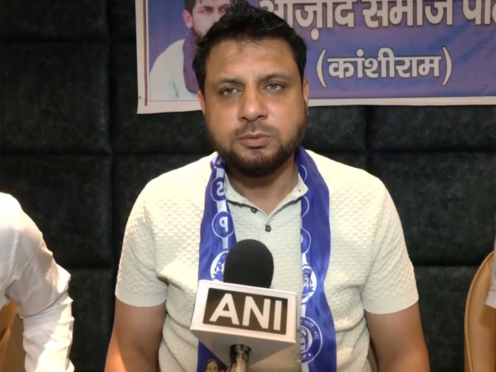 Naeem Qureshi, National Spokesperson of the Azad Samaj Party (Photo/ANI)