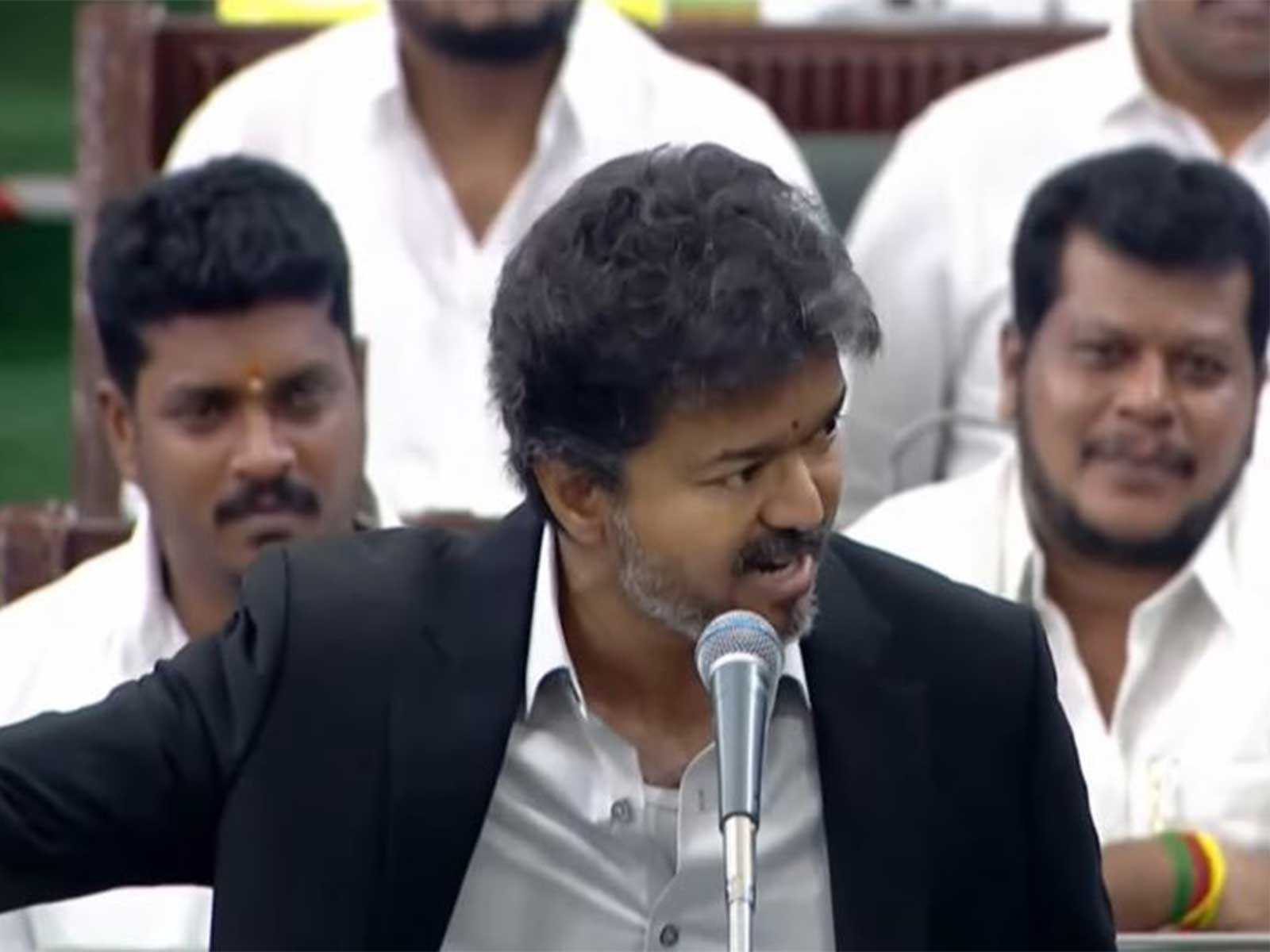 Tamil Nadu Chief Minister C Joseph Vijay (Photo/YouTube/Tamil NaduAssembly)