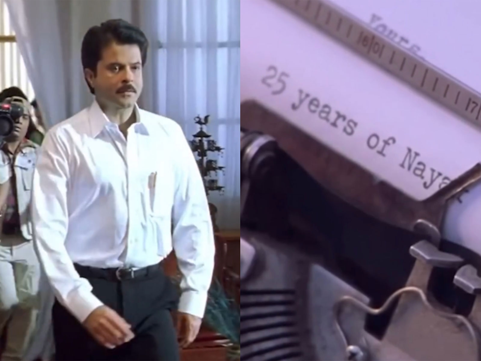 Anil Kapoor marks 25 years of 'Nayak: The Real Hero' (Photo/Instagram@anilskapoor)