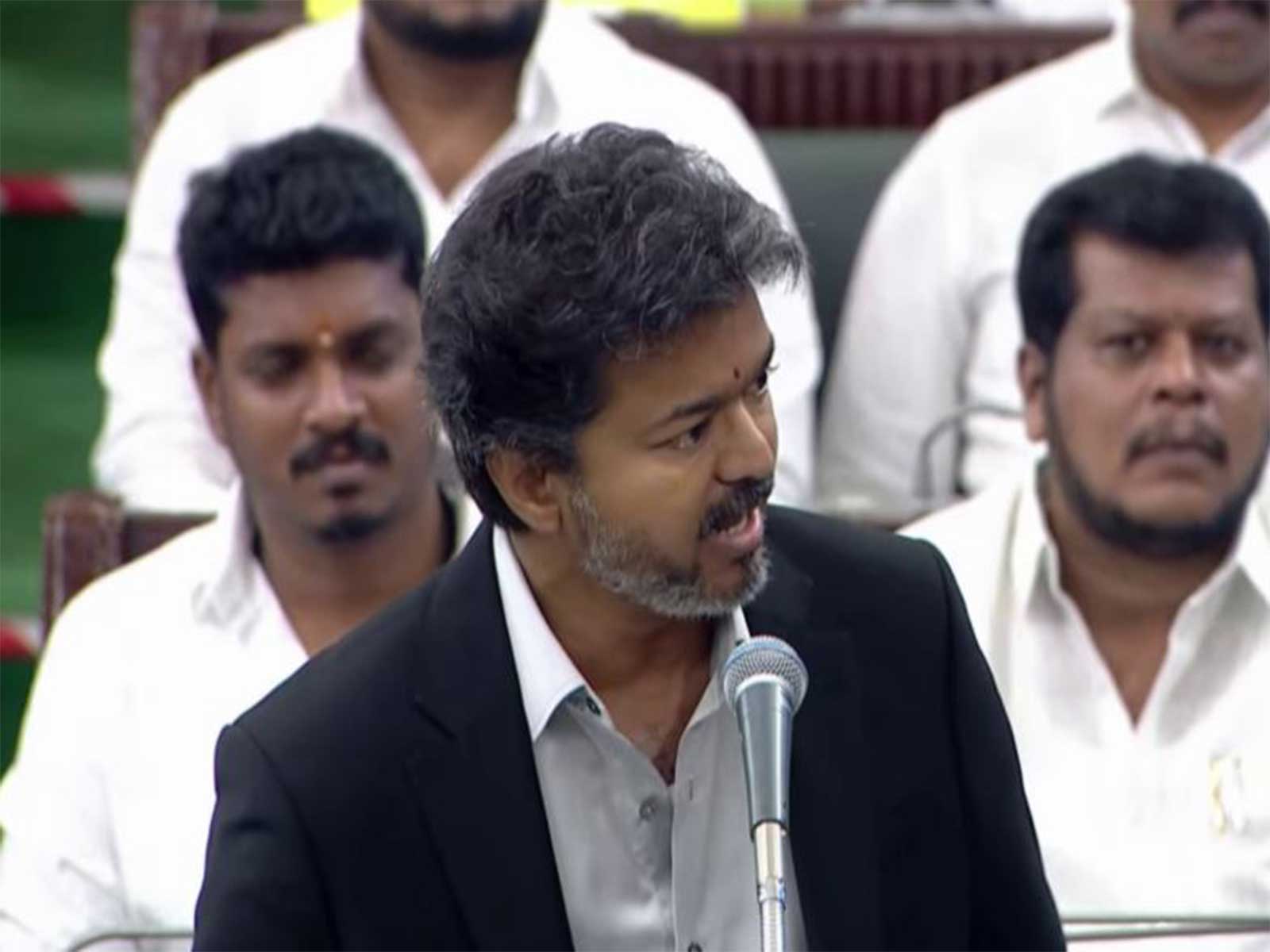 Tamil Nadu Chief Minister C Joseph Vijay (Photo/YouTube/Tamil NaduAssembly)