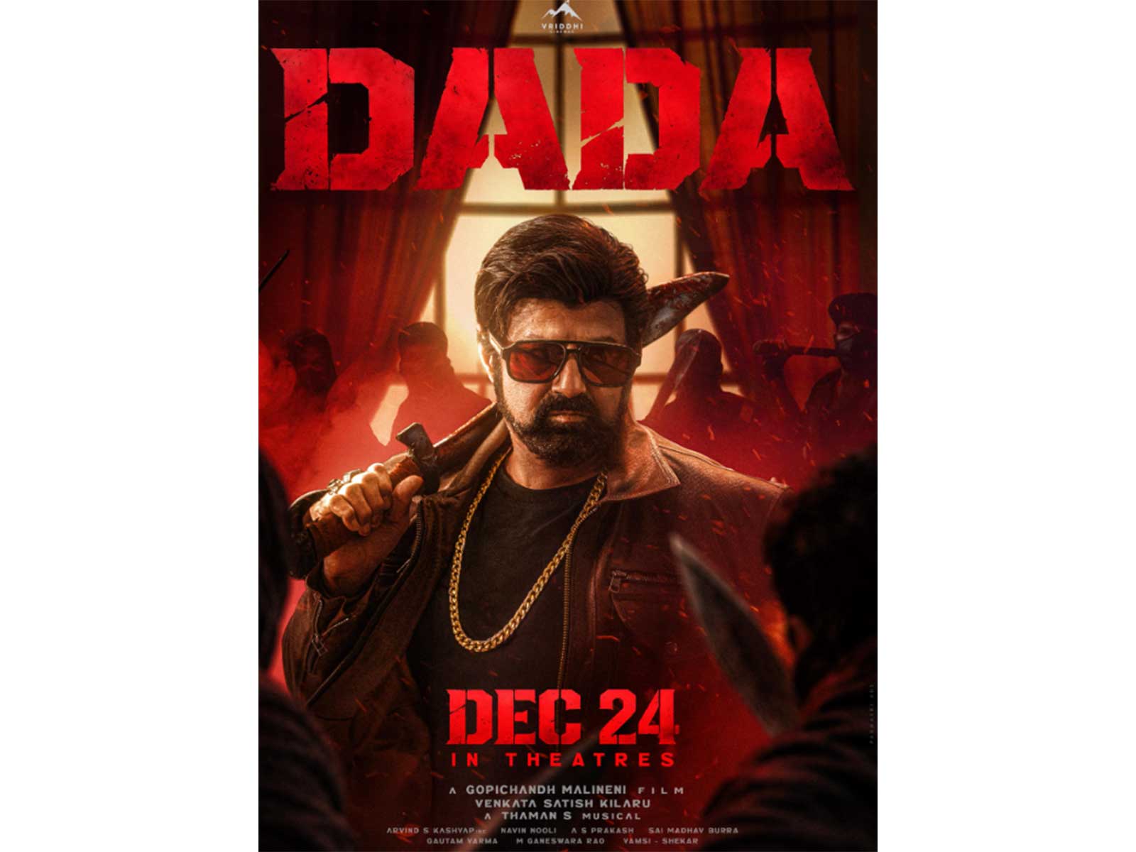 Nandamuri Balakrishna's 'Dada' (Photo/Instagram/ @dongopichand)