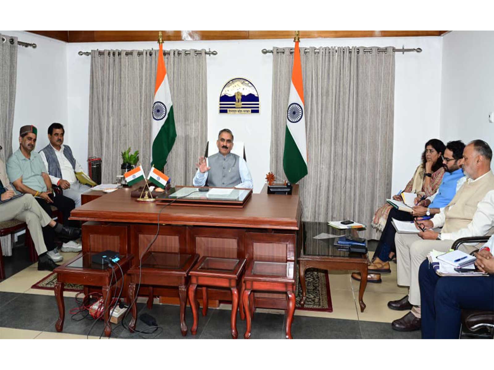 Himachal Pradesh Chief Minister Sukhvinder Singh Sukhu (Photo/ANI)