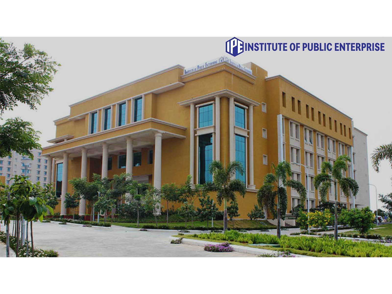 Academic Block, Institute of Public Enterprise (IPE), Shamirpet, Hyderabad