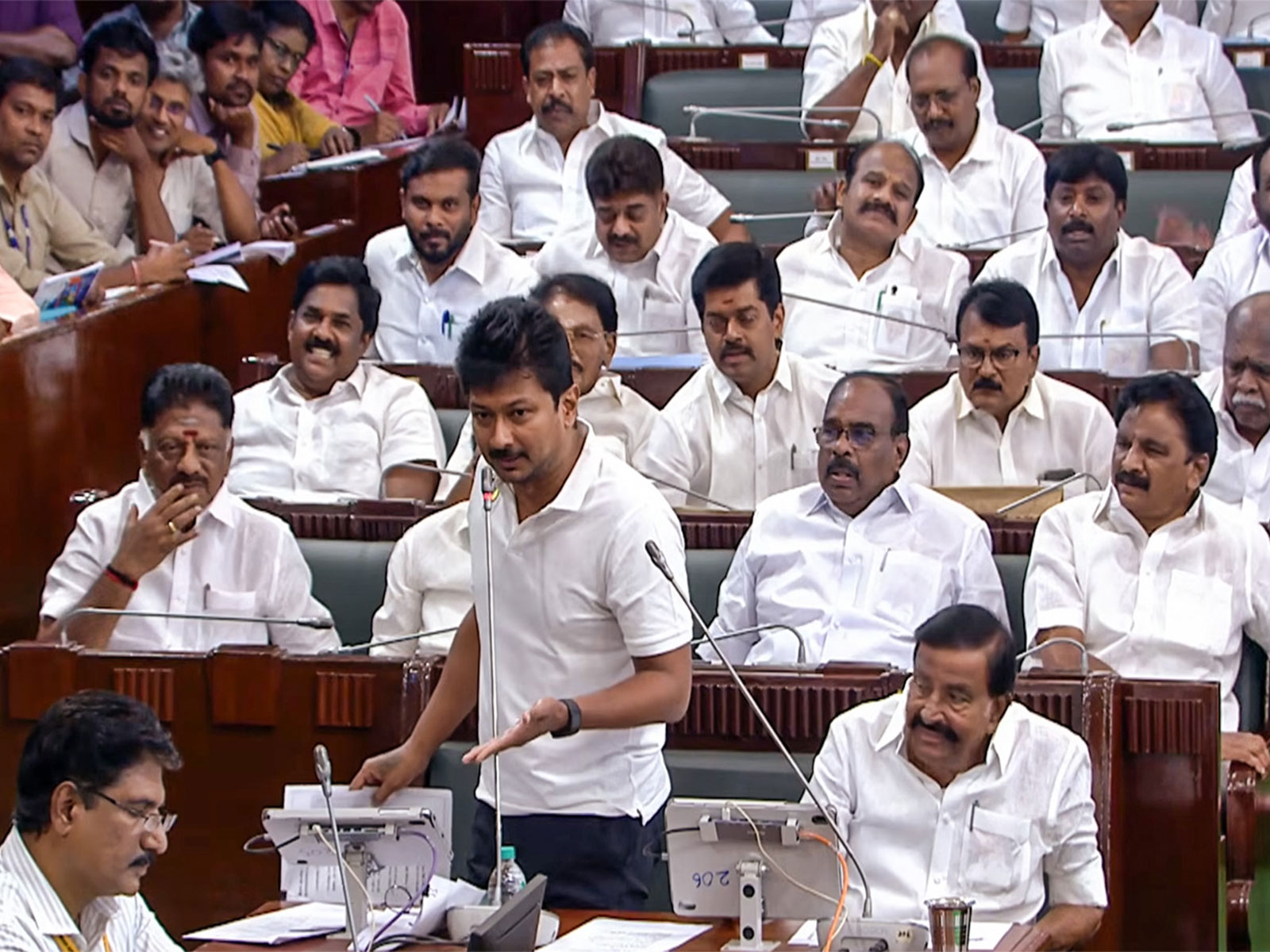 Tamil Nadu Leader of Opposition Udhayanidhi Stalin (Photo/ANI)