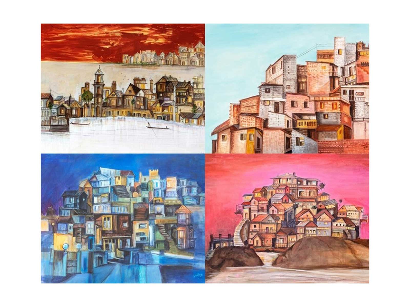 Artist Shailaja S. Kamat Showcases Her Cityscapes at Mumbai's Jehangir Art Gallery from 7th to 13th September