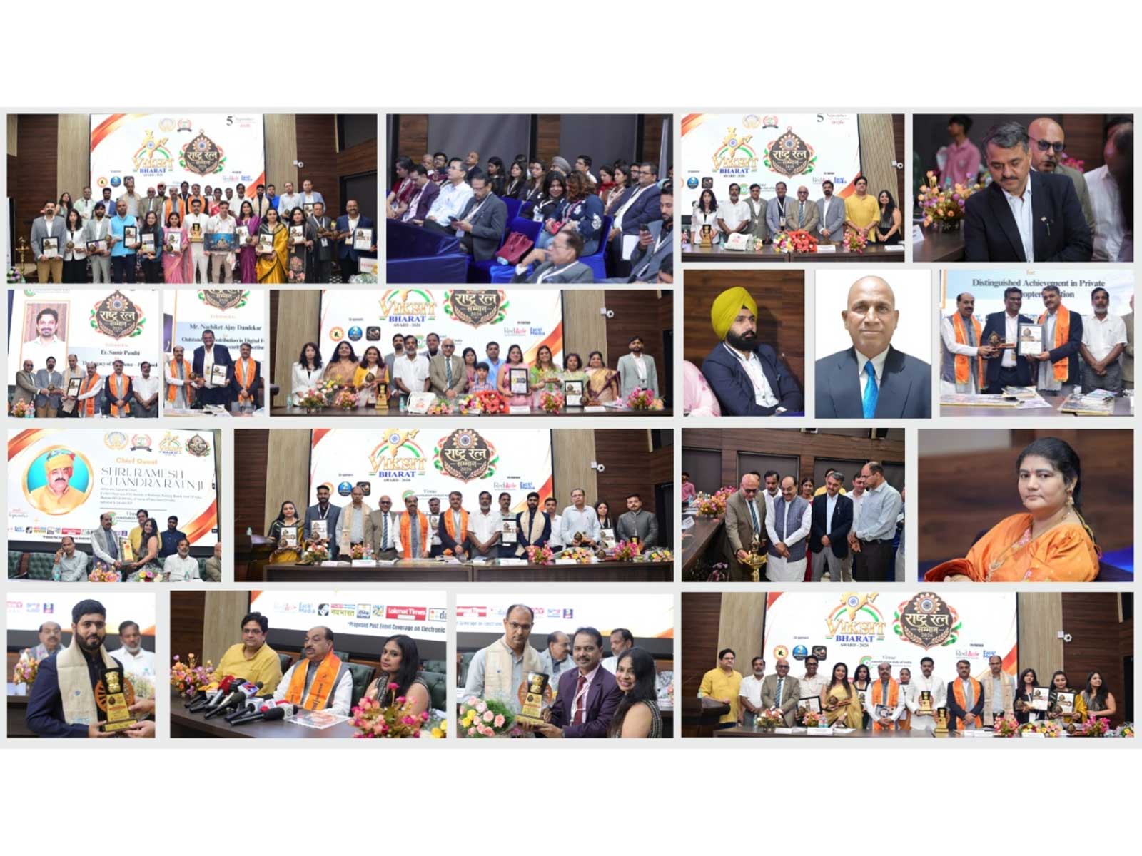 Distinguished Leaders Honoured at Viksit Bharat Award 2026 and Rashtra Ratna Samman 2026 in New Delhi