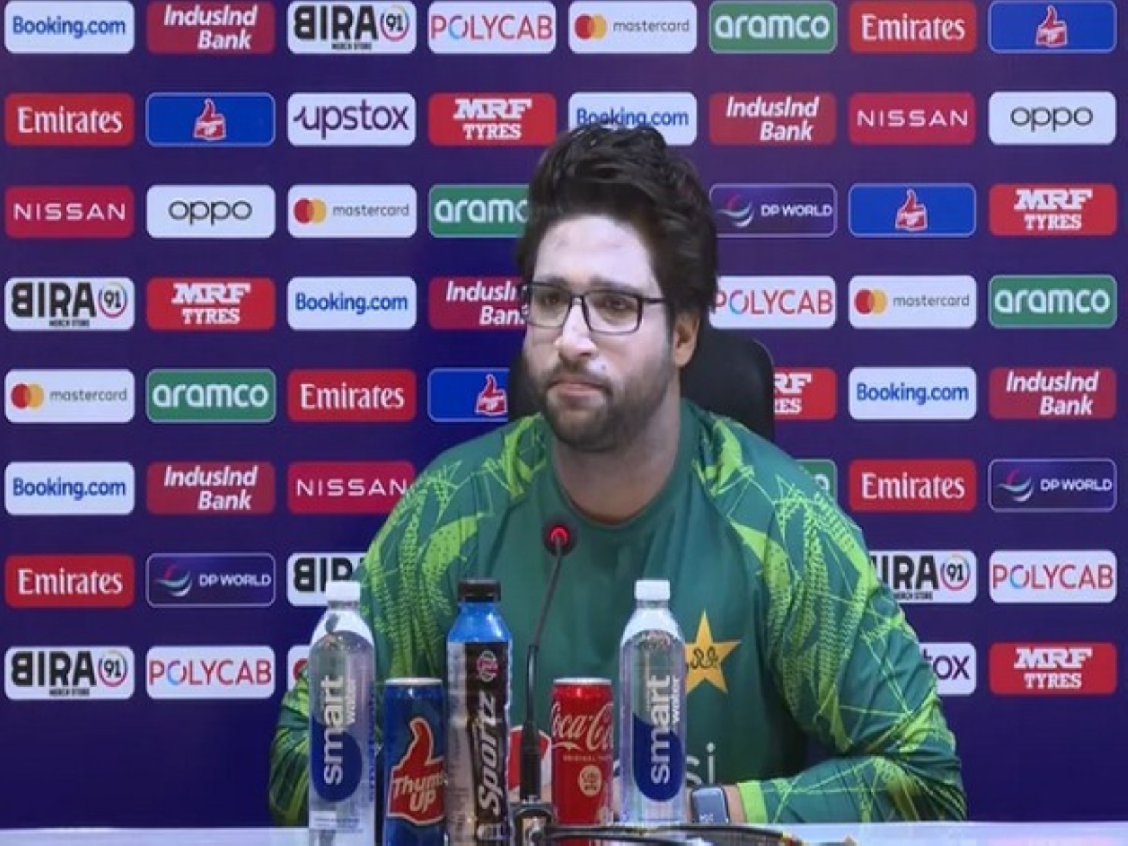 Pakistan batter Imam Ul Haq. (Photo: ICC)