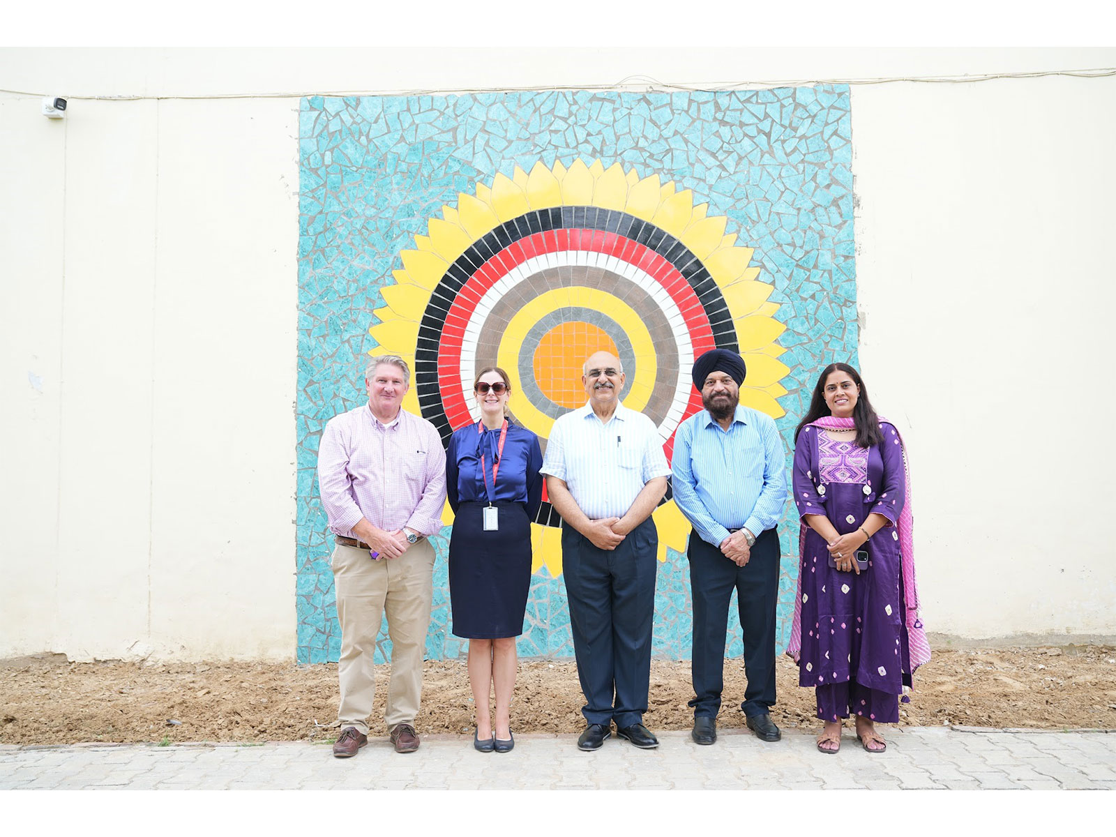 School leadership and guests come together to mark King’s College India’s decade-long journey.