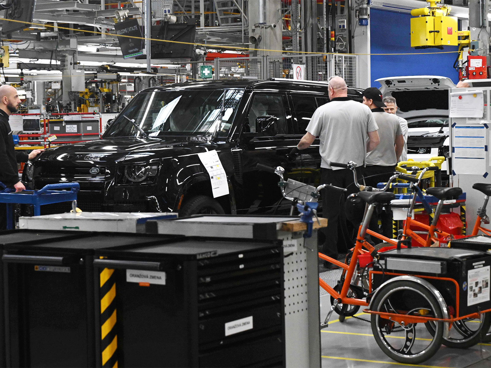 An inside view of the Jaguar Land Rover Factory. (File Photo-ANI)