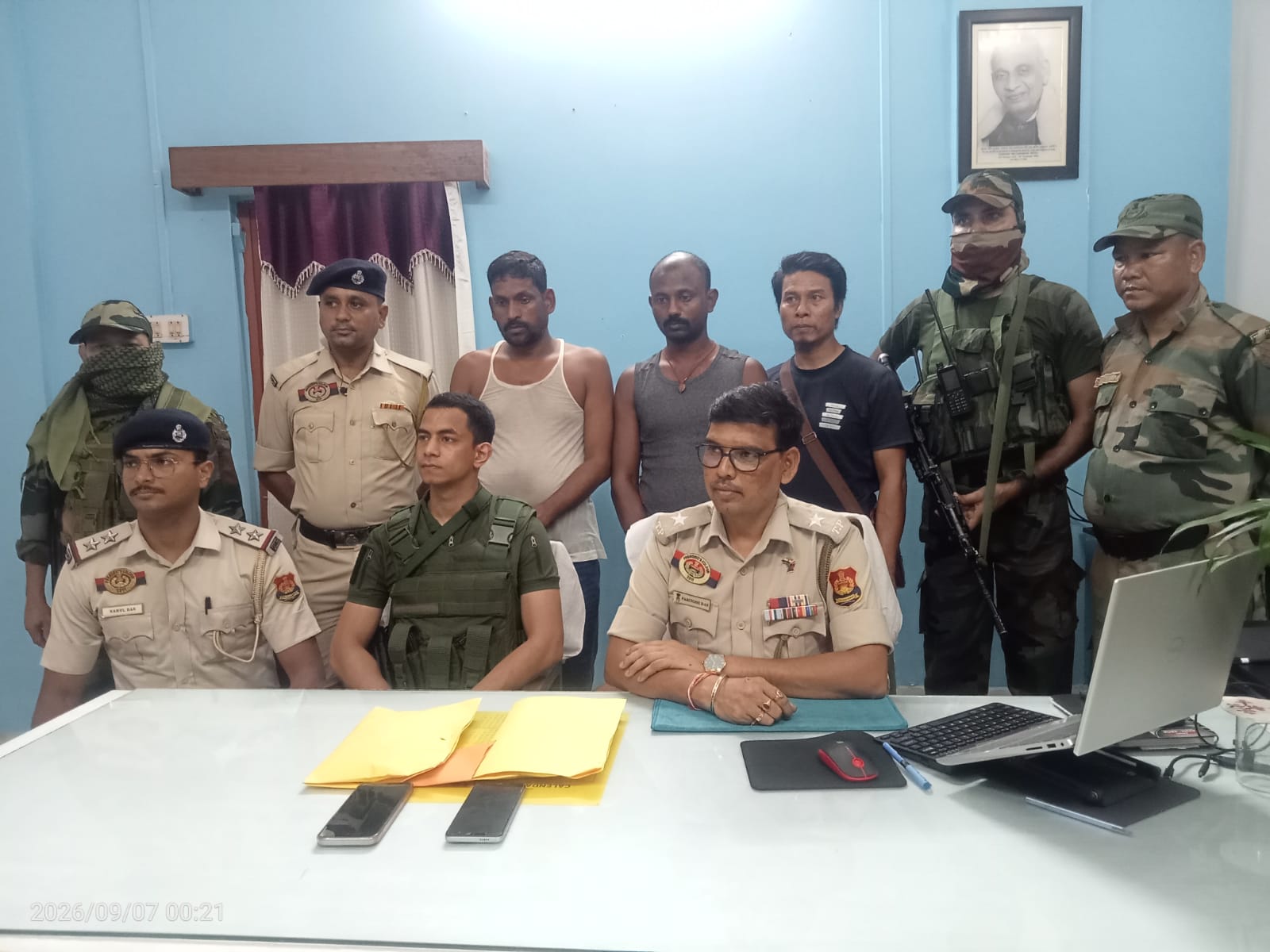 The two accused, detained (Photo/ANI)