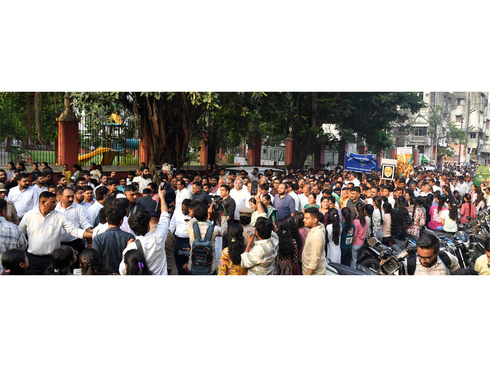 Visual of padyatra (Photo/CMO)