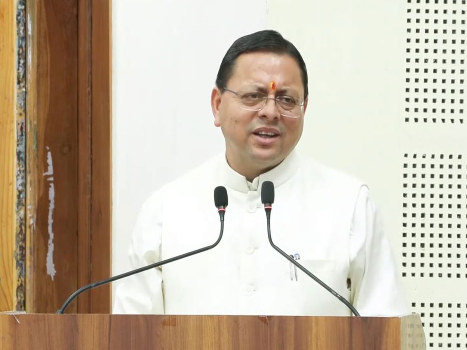 Uttarakhand Chief Minister Pushkar Singh Dhami (Photo/ANI)
