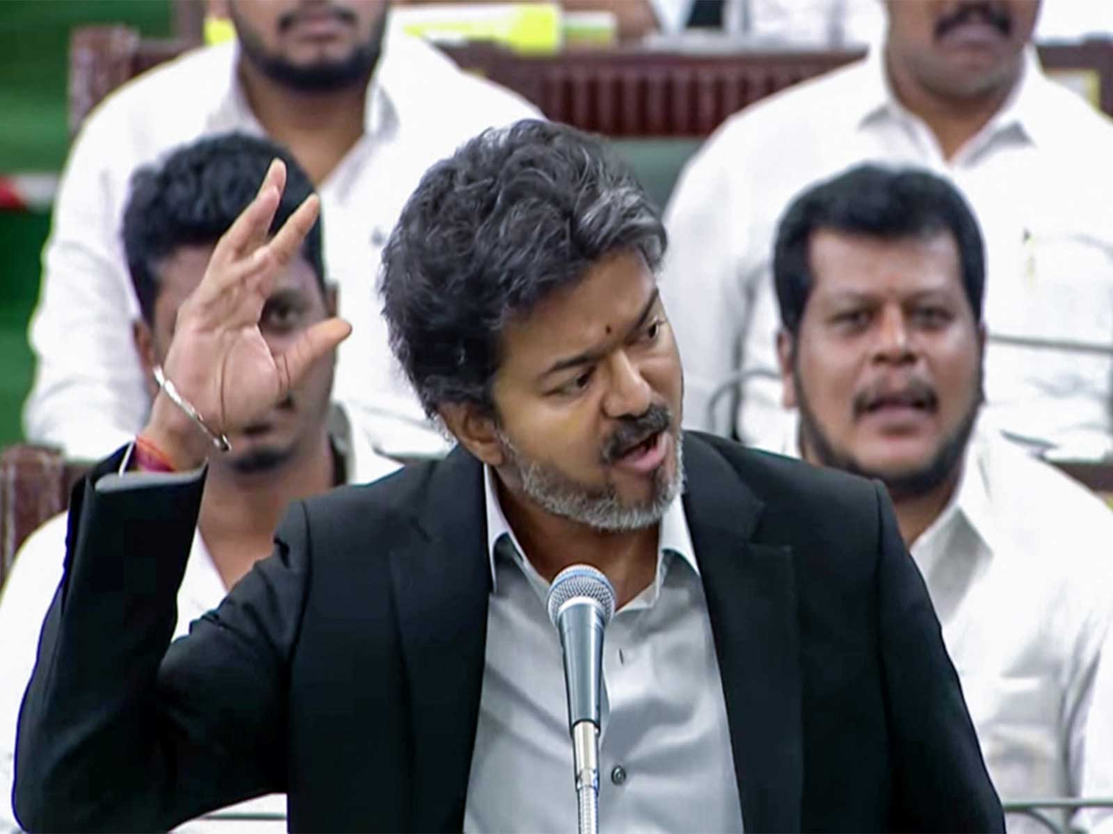 Tamil Nadu Chief Minister C Joseph Vijay (Photo/ANI)