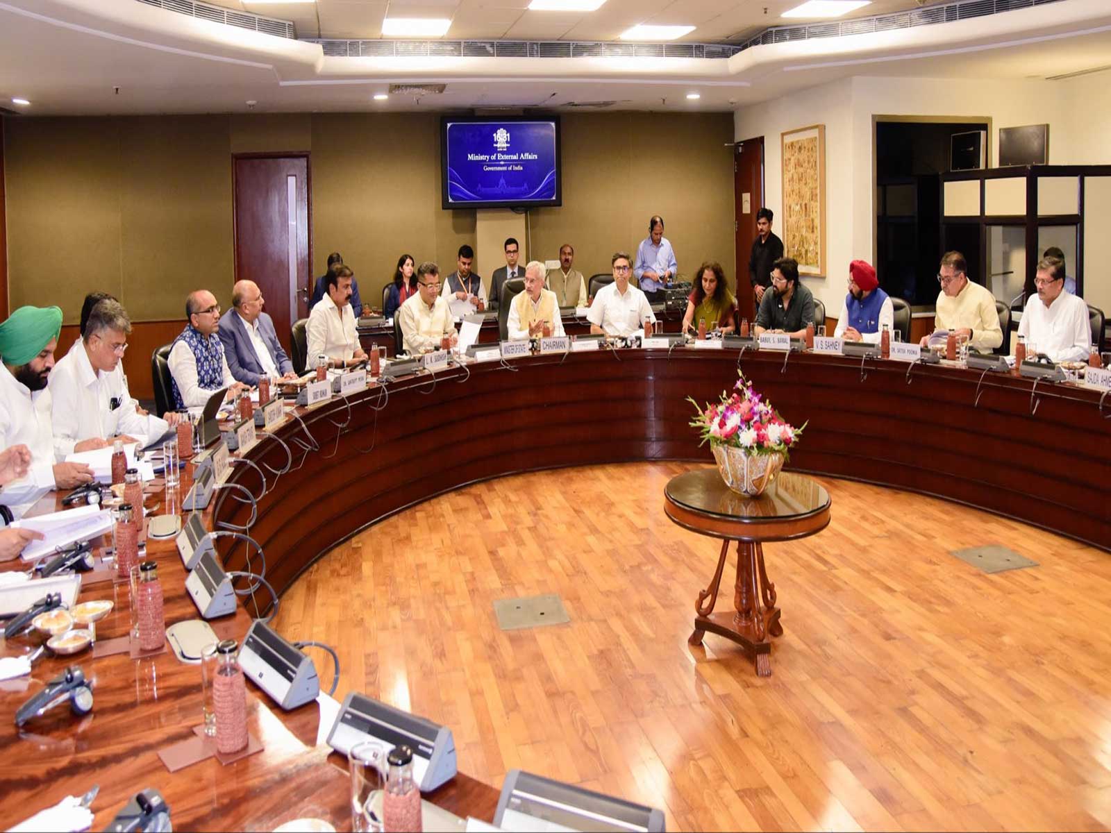 EAM S Jaishankar chairs Consultative Committee meeting on India’s relations with West Asia (Photo/X/@DrSJaishankar)