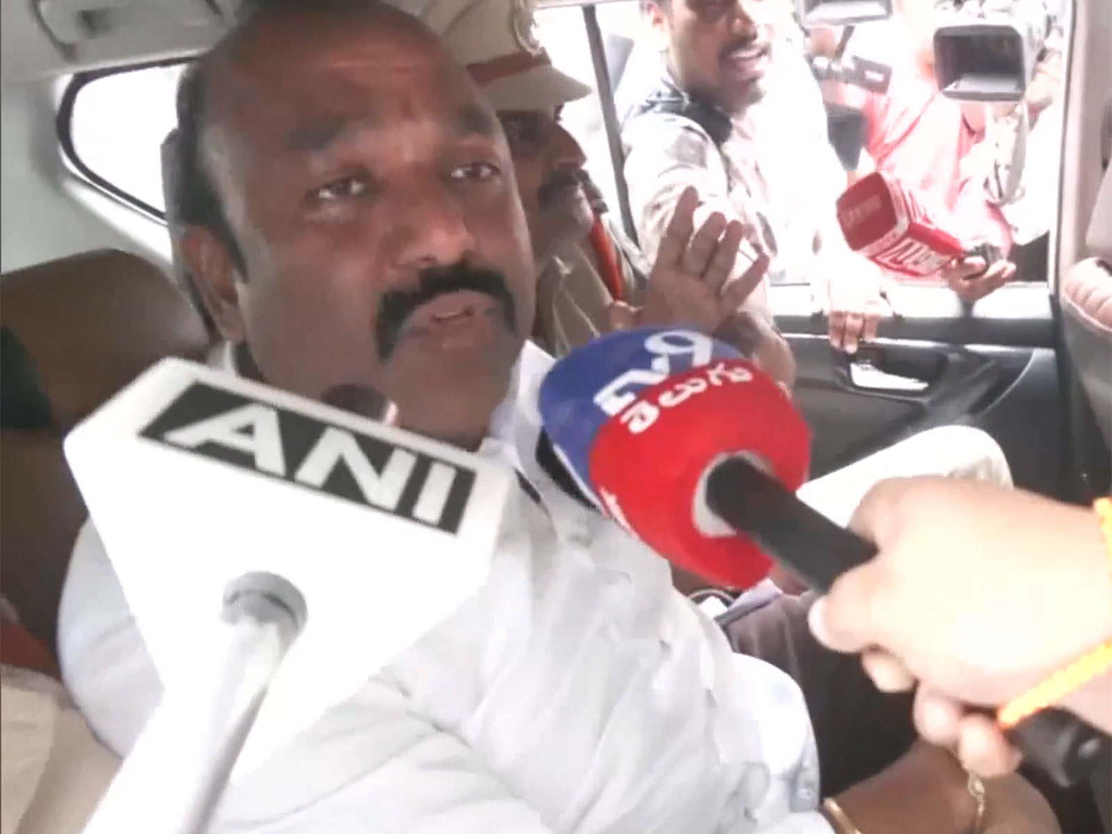 BRS MLC Naveen Reddy (Photo/ANI)