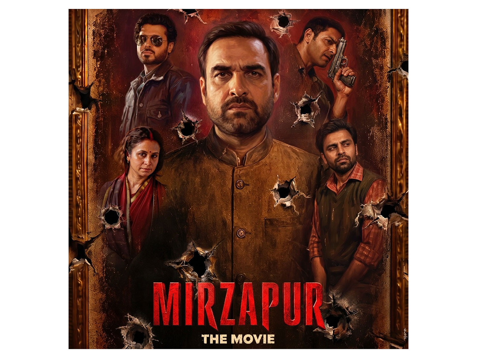 'Mirzapur: The Movie' poster (Photo/Instagram@excelmovies)