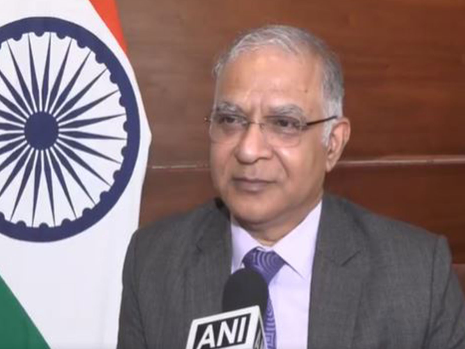 Indian High Commissioner to Sri Lanka Santosh Jha. (Photo/ANI)