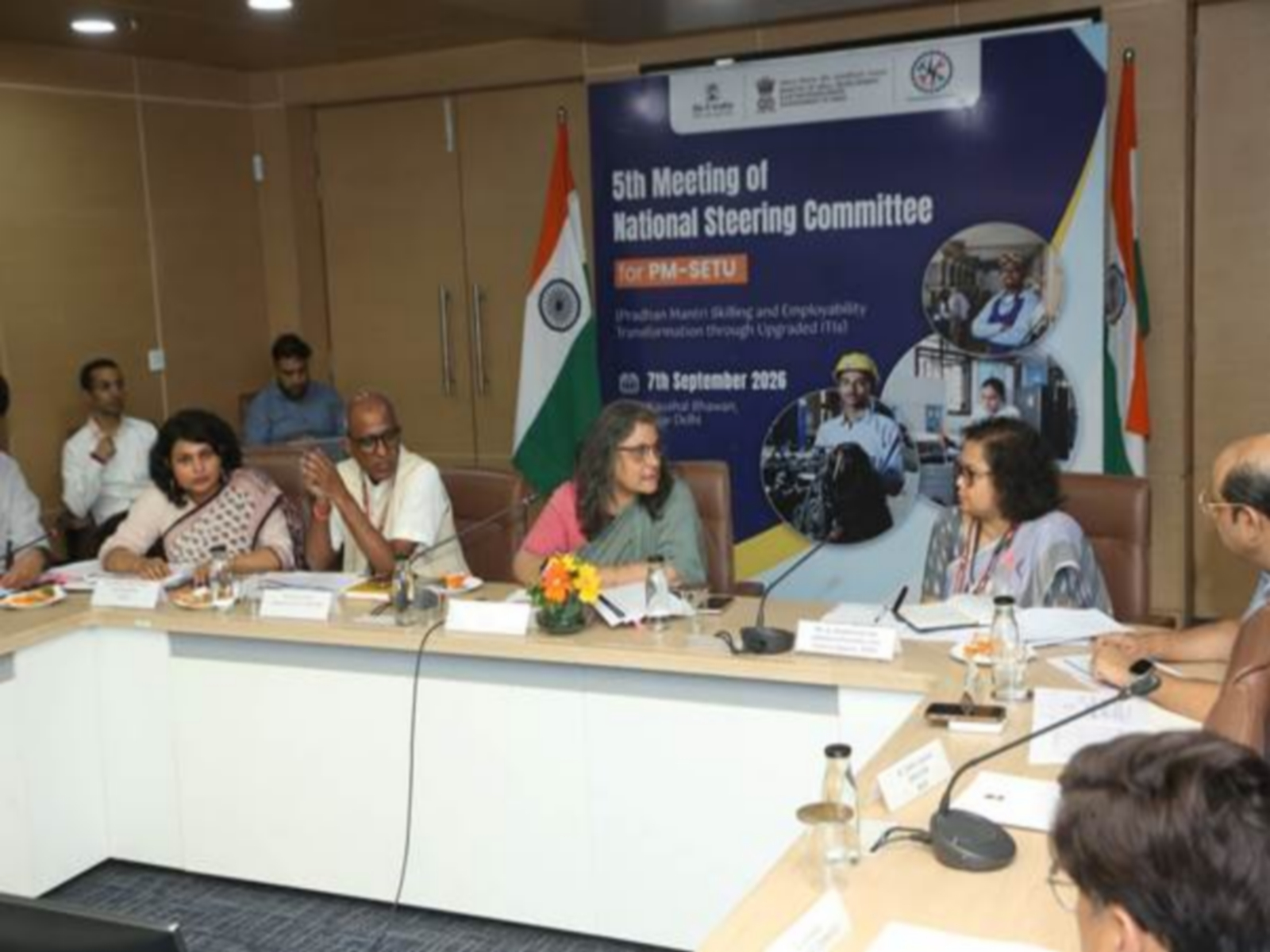 5th National Steering Committee meeting (Photo/PIB)