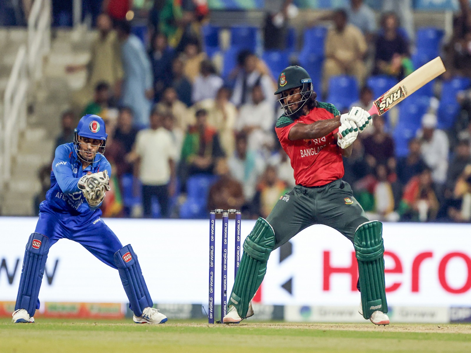 Afghanistan and Bangladesh cricket players (Photo: ANI)