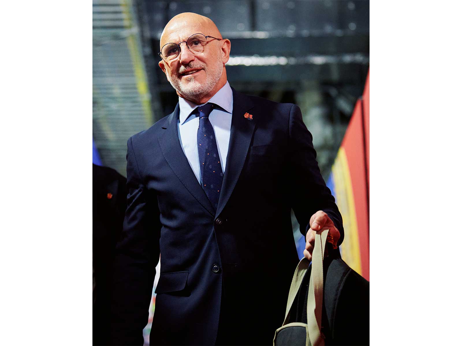 Spain head coach Luis de la Fuente (Photo: X/@SEFutbol)
