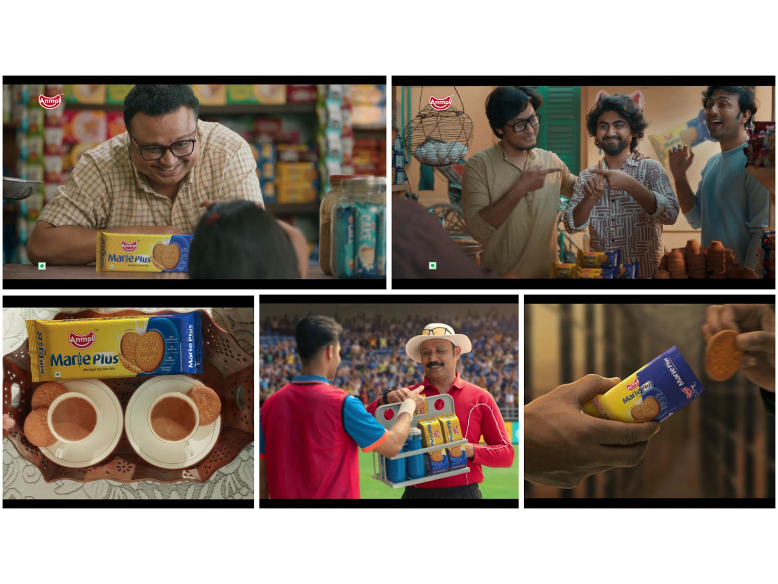 Anmol Industries launches Anmol Marie Plus campaign across five different themes from everyday life