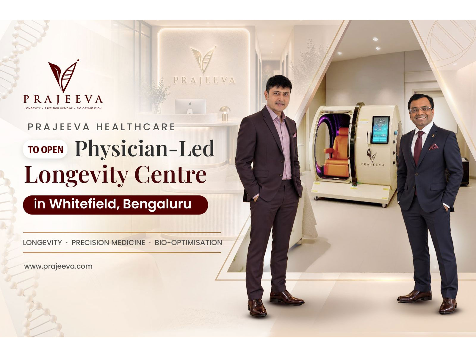 Prajeeva Healthcare to Open Physician-Led Longevity Centre in Whitefield, Bengaluru