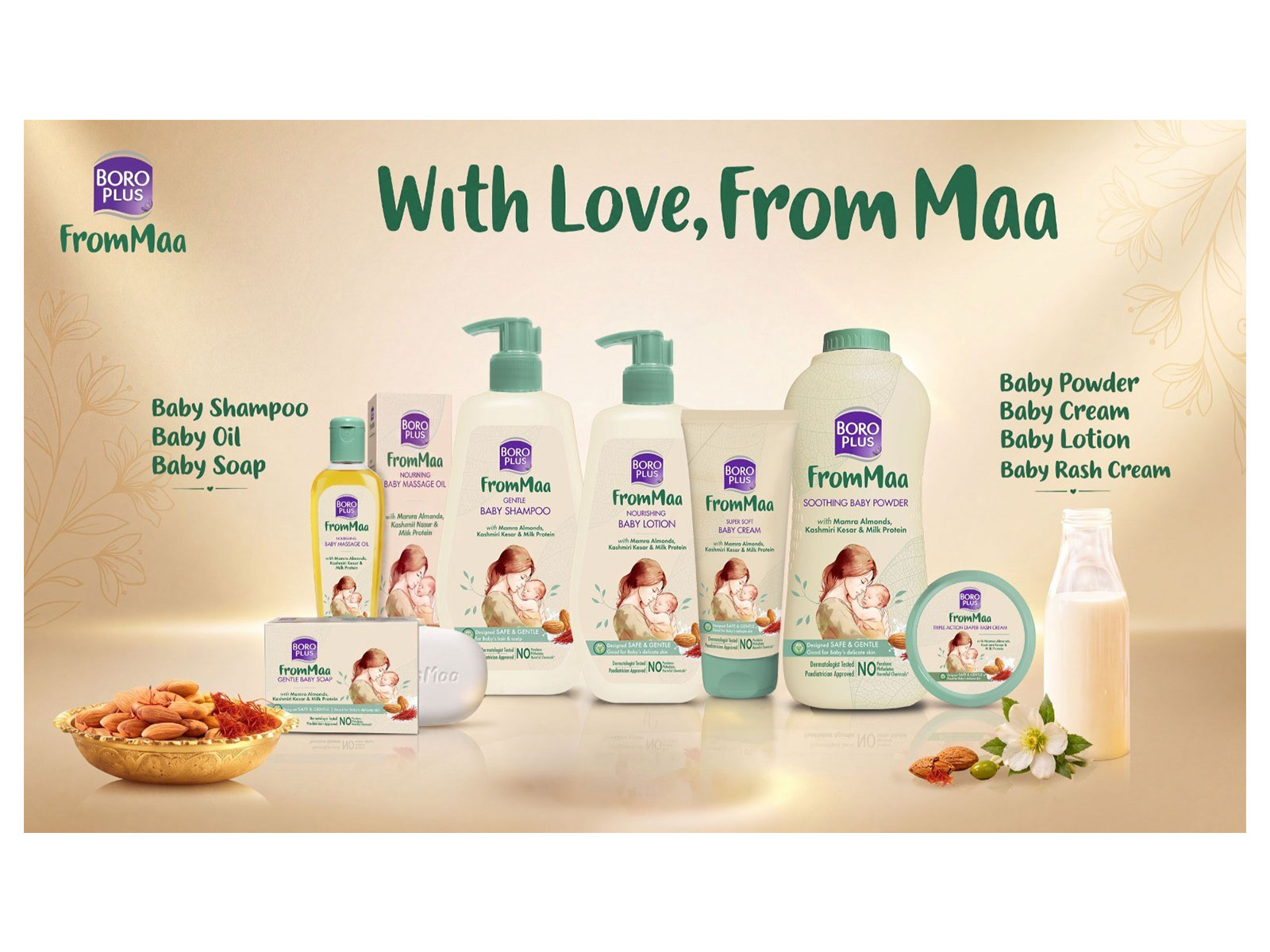 BoroPlus Enters India's Baby Care Market with 'FromMaa'