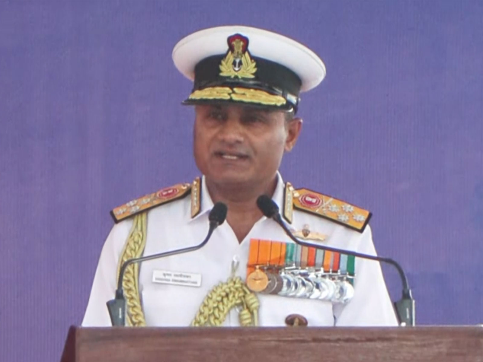 Chief of the Naval Staff Admiral Krishna Swaminathan (File Photo/ANI)