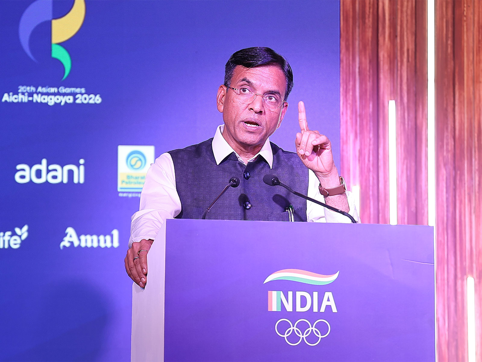 Union Sports Minister Mansukh Mandaviya. (Photo/MYAS)