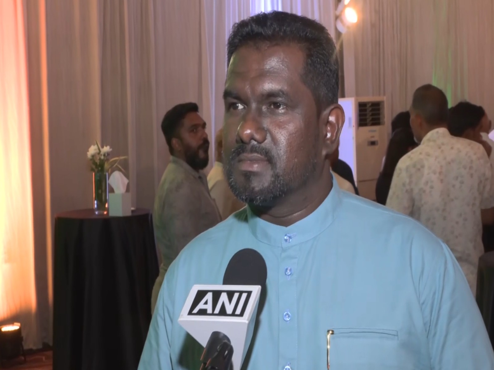 Sri Lankan Deputy Minister of Plantation and Community Infrastructure Pradeep Sunderalingam (Photo/ANI)