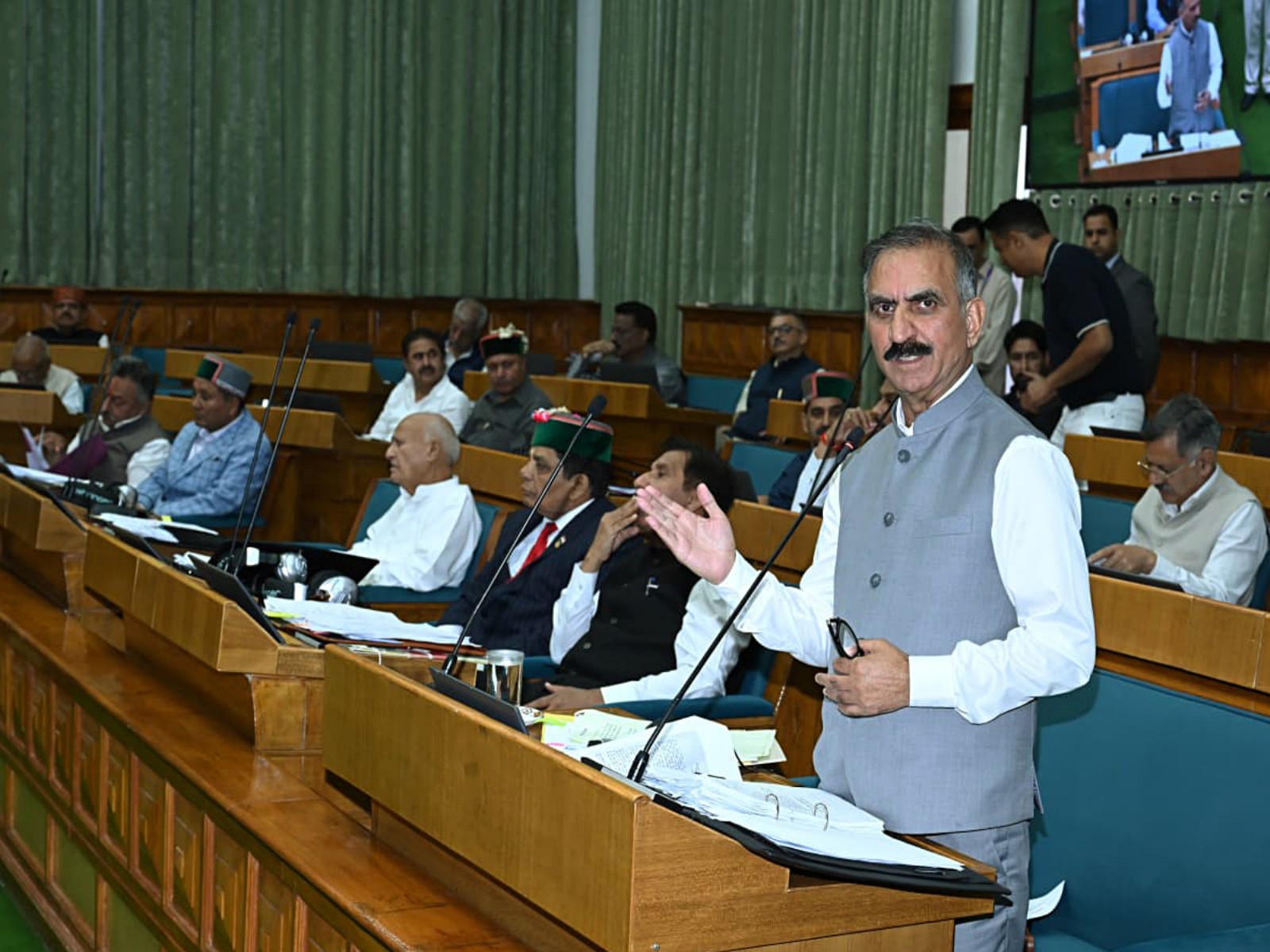 HP CM Sukhvinder Singh Sukhu (File photo/ ANI)