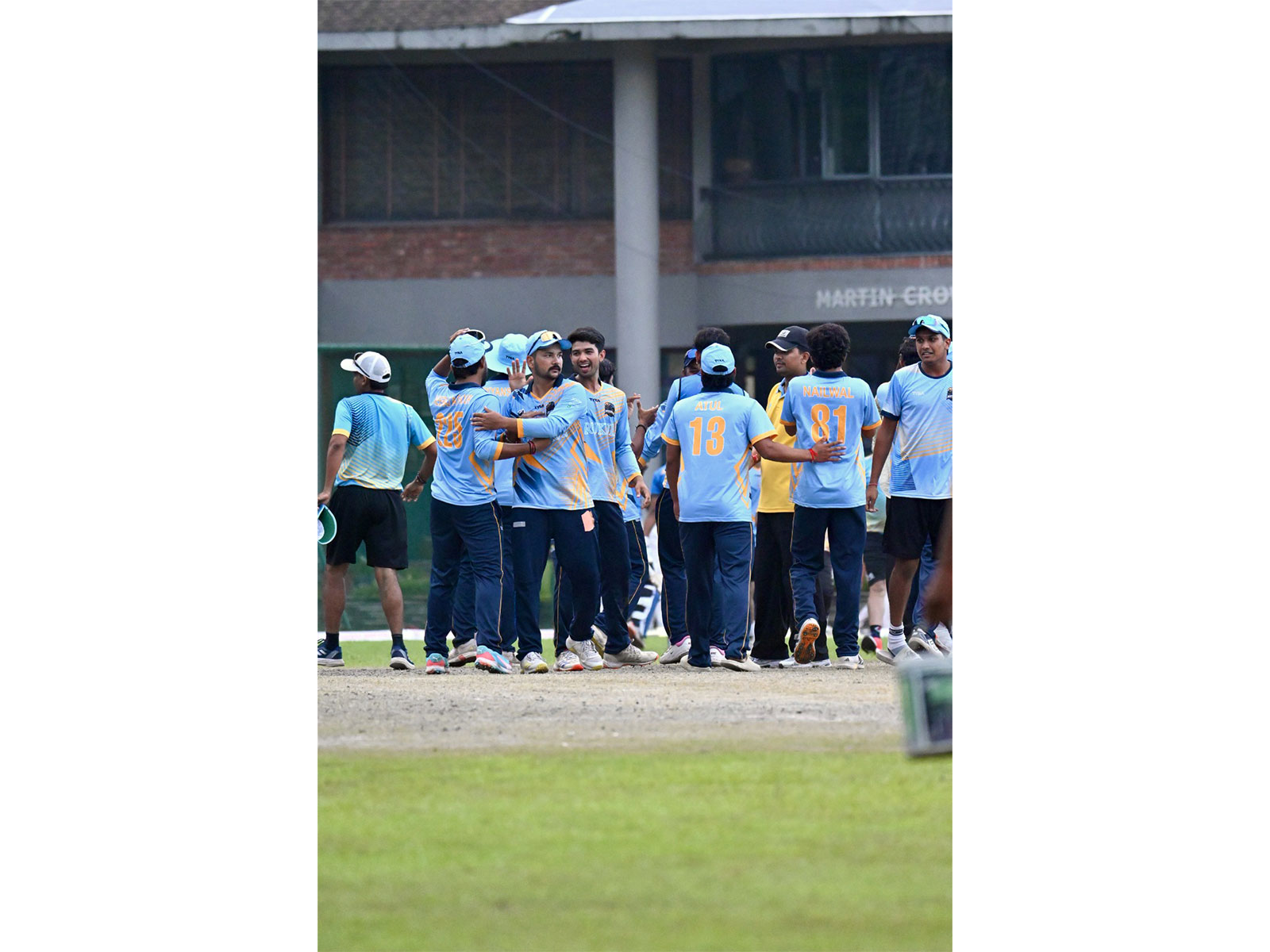 Mussoorie Thunder players (Photo: Dehradun T20 League)